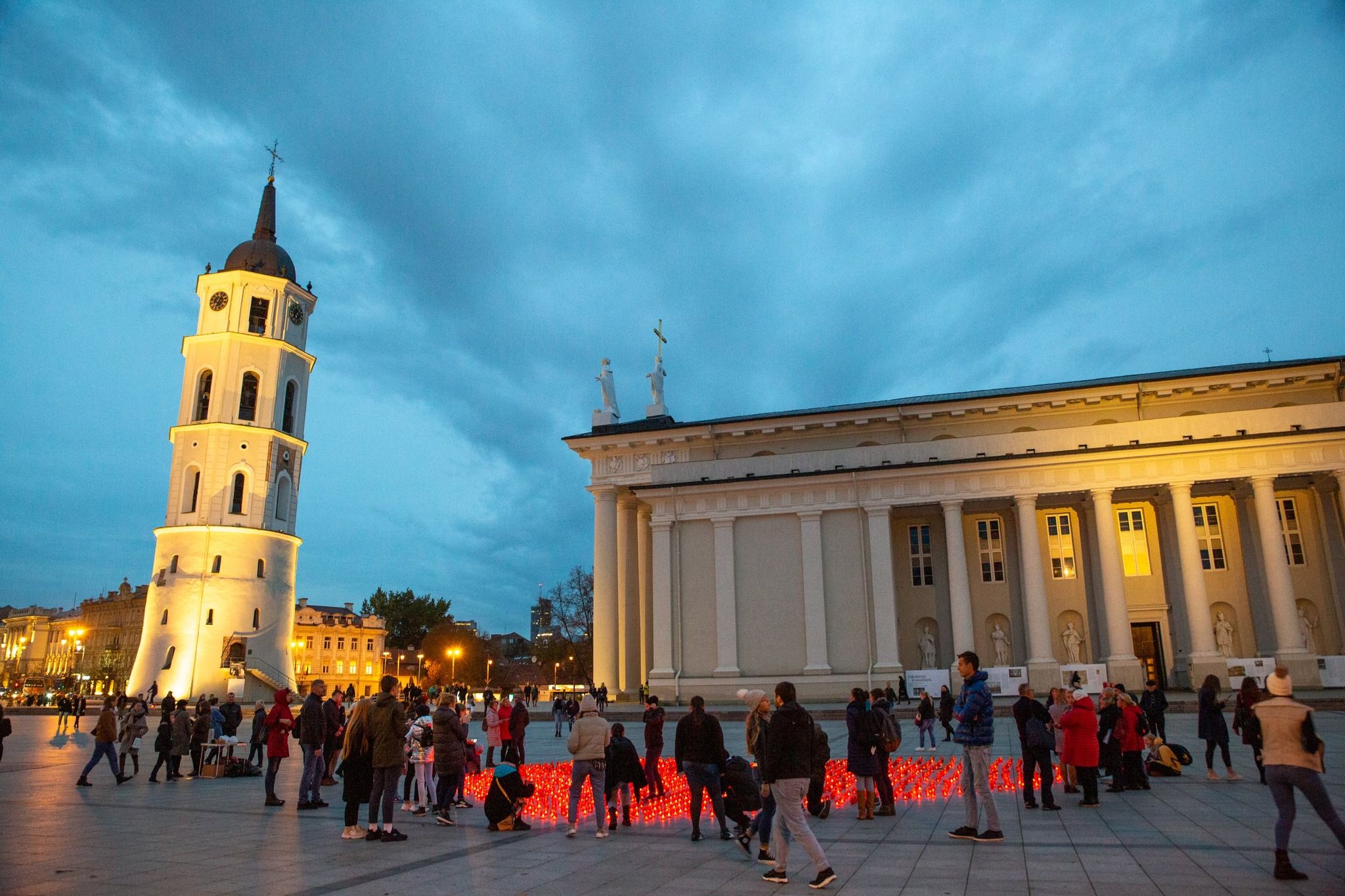 Žvakutės organų donorams pagerbti