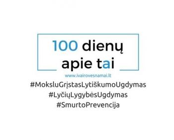 100 dienų apie TAI: atvira diskusija apie lytiškumą Vilniaus jaunimui