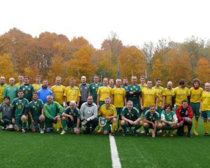 Į futbolo stadioną − mokytis sveikos gyvensenos 