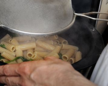 Pašildyti makaronai – daug sveikesni