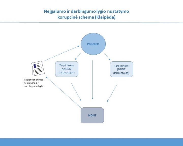 Sisteminės korupcijos apraiškos nustatant neįgalumą ir darbingumą Klaipėdoje bei Šiauliuose