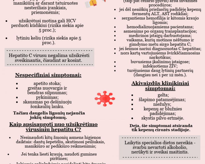 Diagnozuoti hepatito C infekcijos atvejai – tik ledkalnio viršūnė