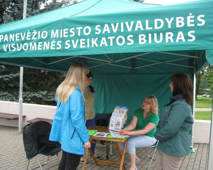 Panevėžyje - nemokami sveikatos biuro renginiai